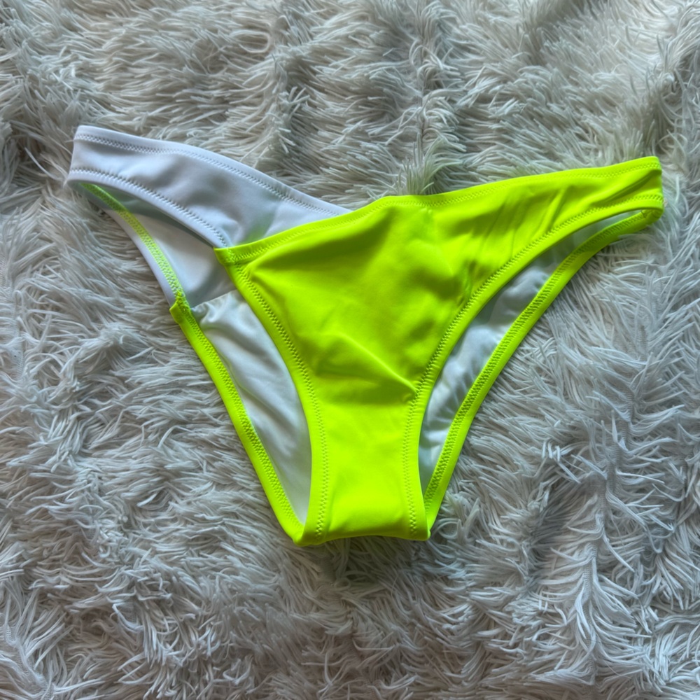 Victoria's Secret Neon Yellow Bikini Bottom